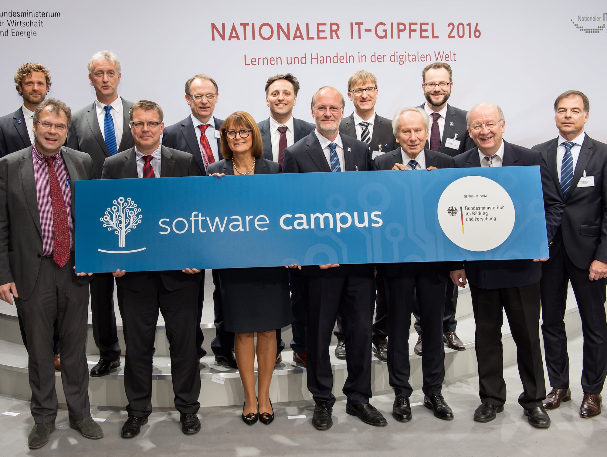Software Campus auf dem IT-Gipfel 2016 in Saarbrücken