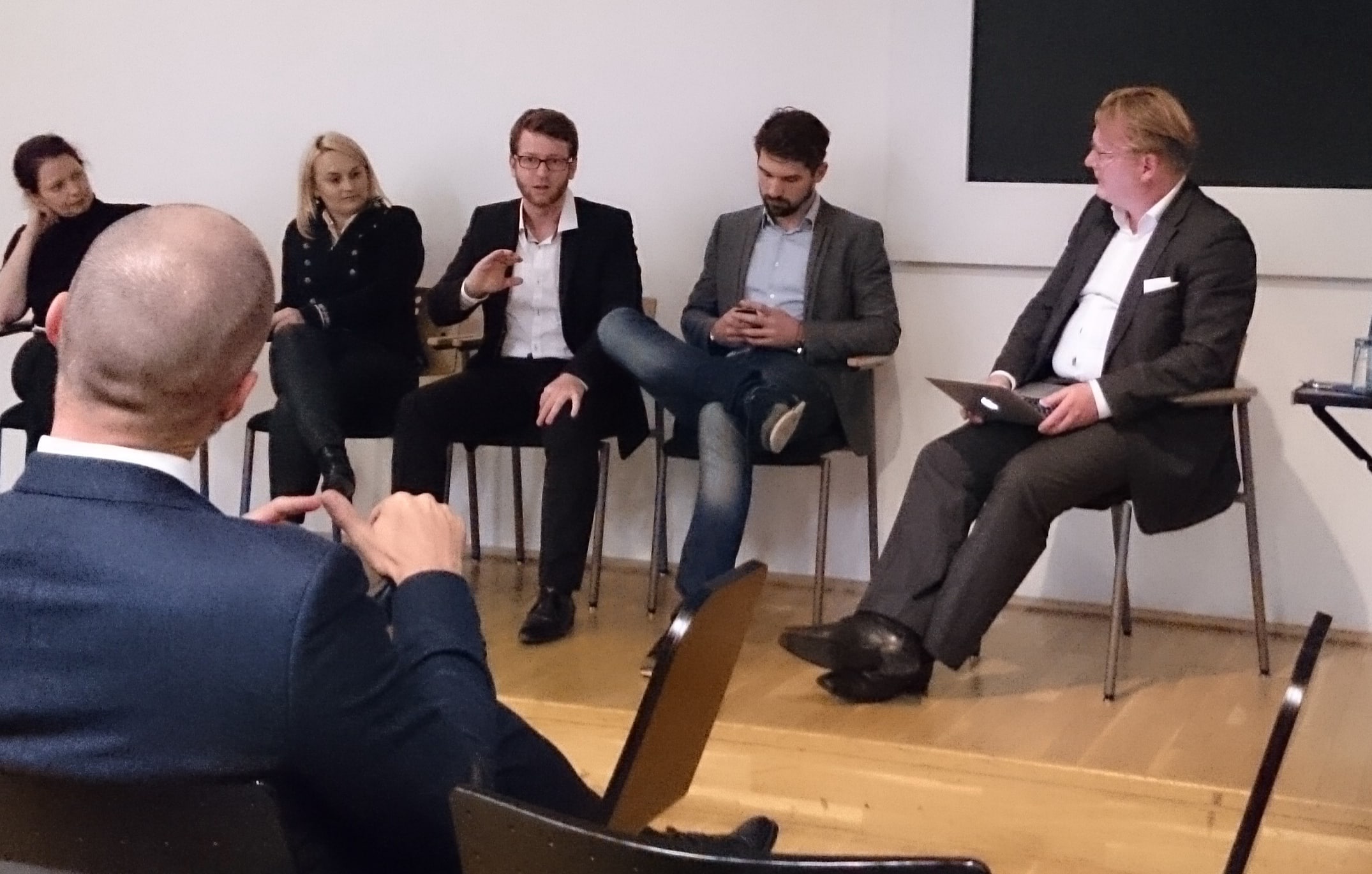 Tim Polzehl mit Crowdee auf dem Start-Up Dialog des IT-Gipfels 2014