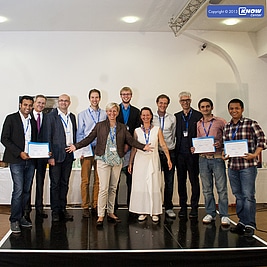 Sebastian Schmidt erhält Best Paper Award auf i-KNOW 2013