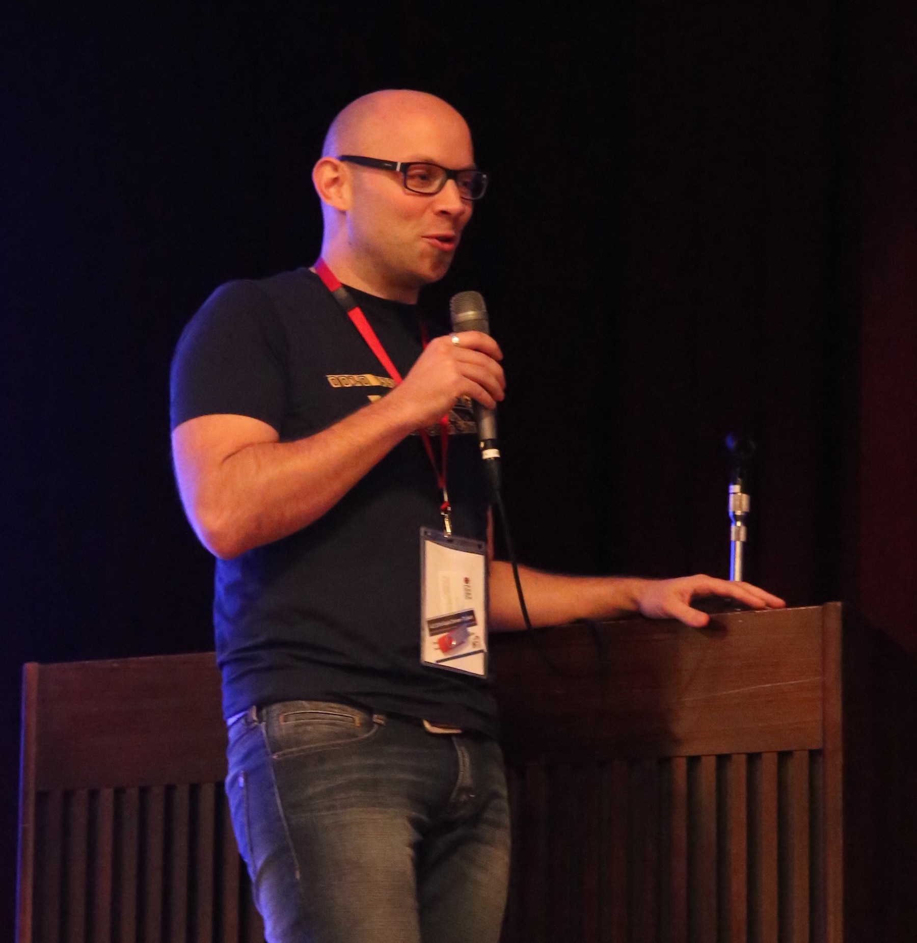 Matthias Budde auf der ACE 2016 in Osaka