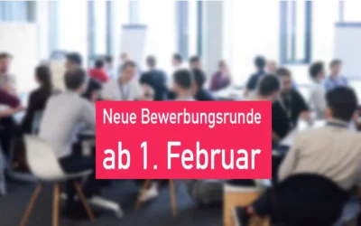 Neue Bewerbungsphase startet mit Online-Event