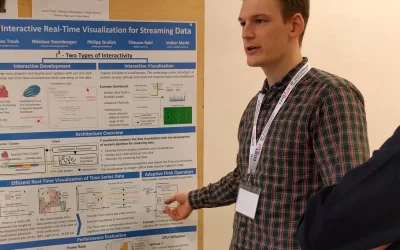 Jonas Traub erhält Best Demonstration Award der EDBT